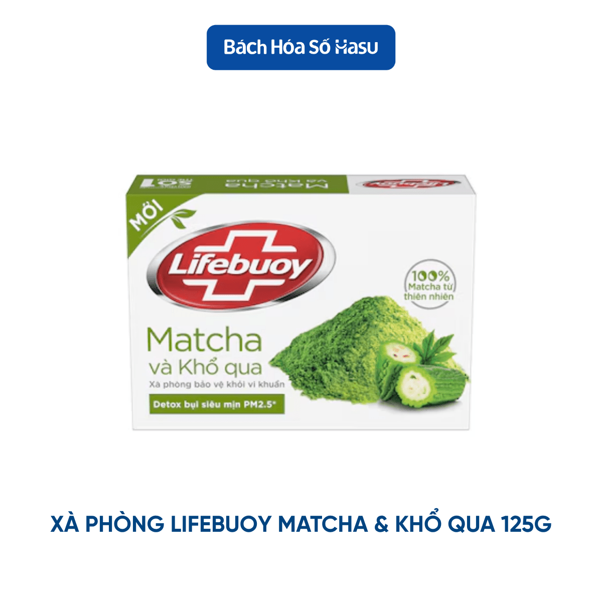 LIFEBUOY Xà Bông Cục Matcha & Khổ Qua 125g/72 bánh